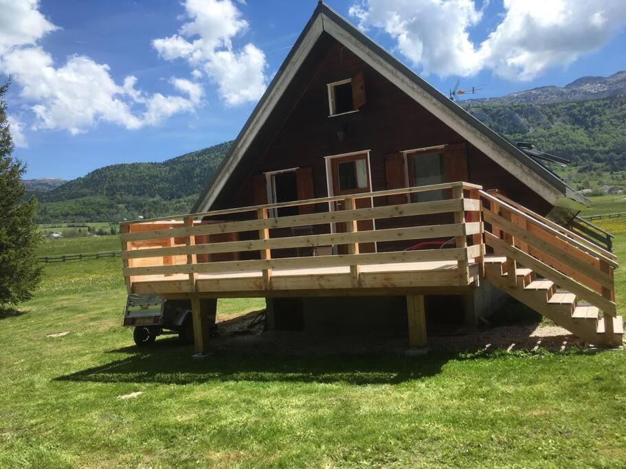 Chalet Cosy, Belle Vue, Dans Le Massif Du Vercors 라종베코 외부 사진