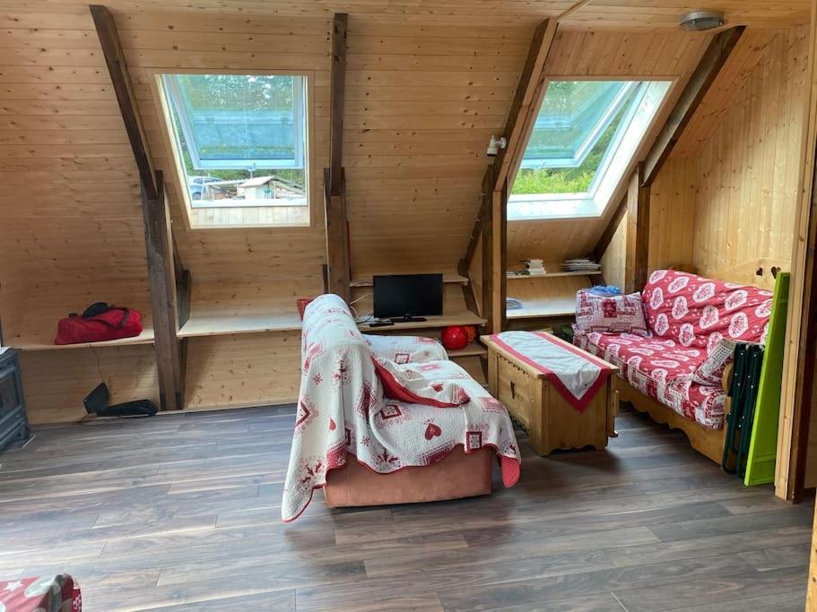 Chalet Cosy, Belle Vue, Dans Le Massif Du Vercors 라종베코 외부 사진