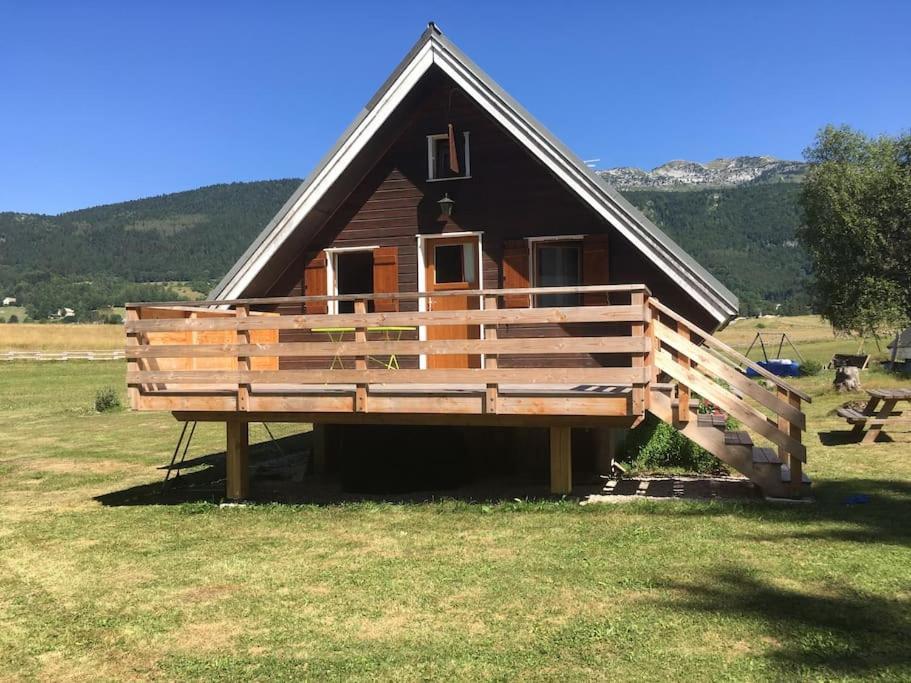 Chalet Cosy, Belle Vue, Dans Le Massif Du Vercors 라종베코 외부 사진